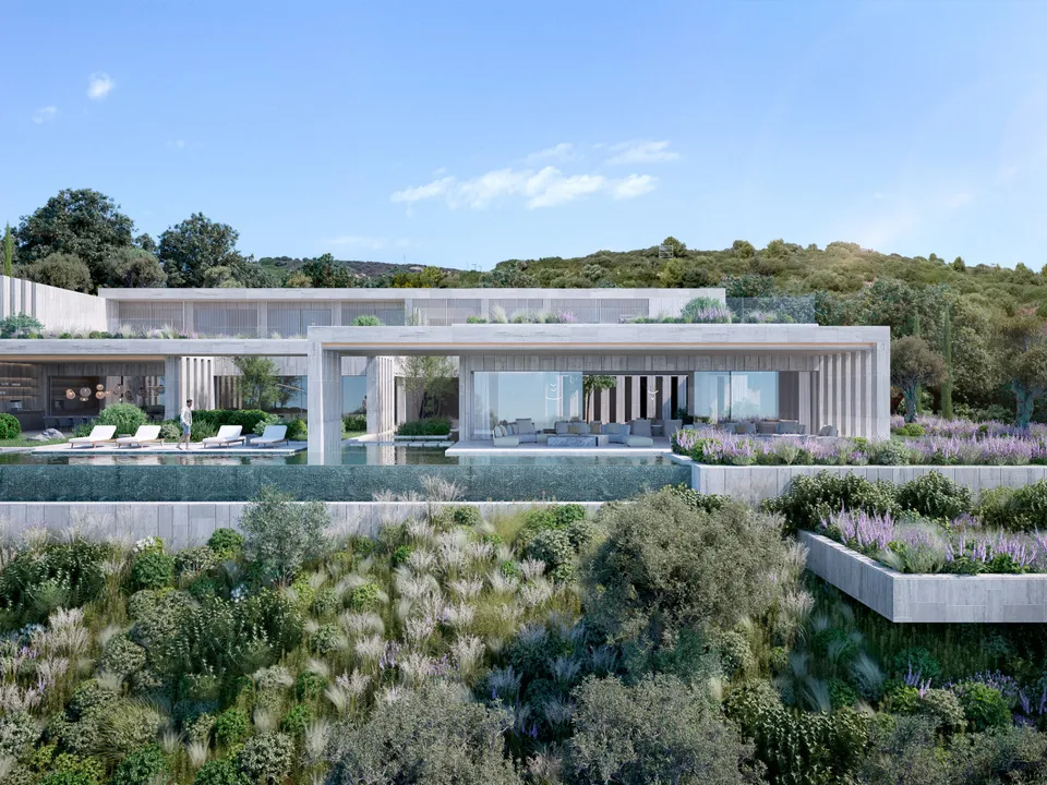 Perfekcyjna harmonia luksusu, natury i nowoczesnej architektury w sercu Sotogrande