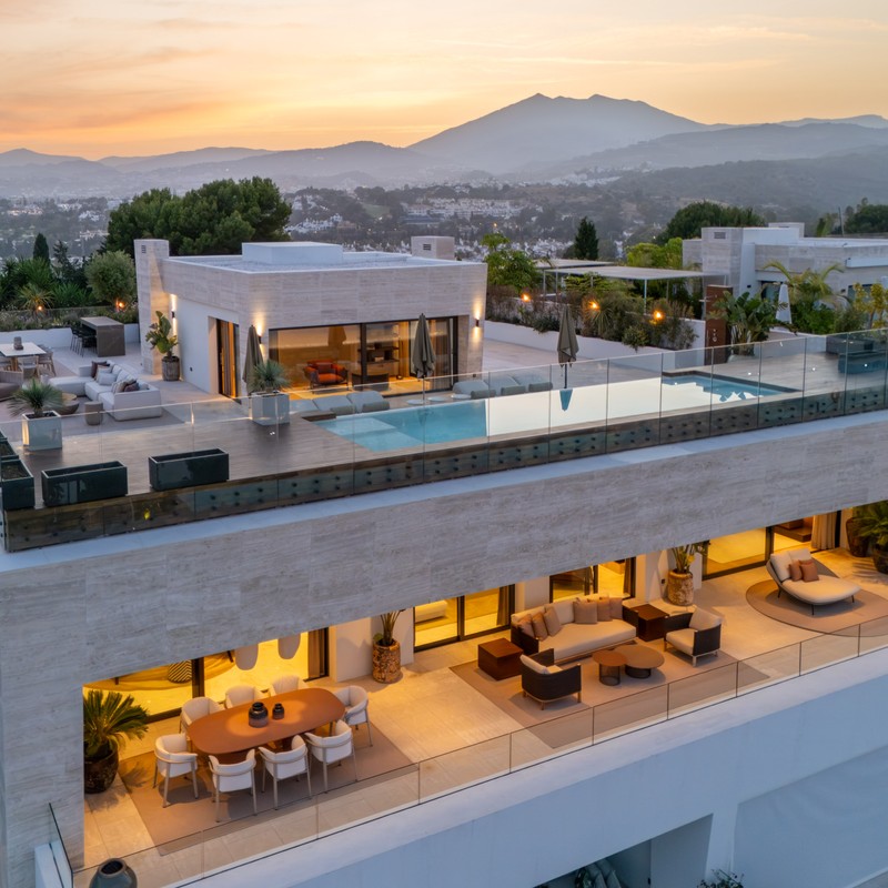 Dzieło współczesnej architektury na Złotej Mili w Marbelli