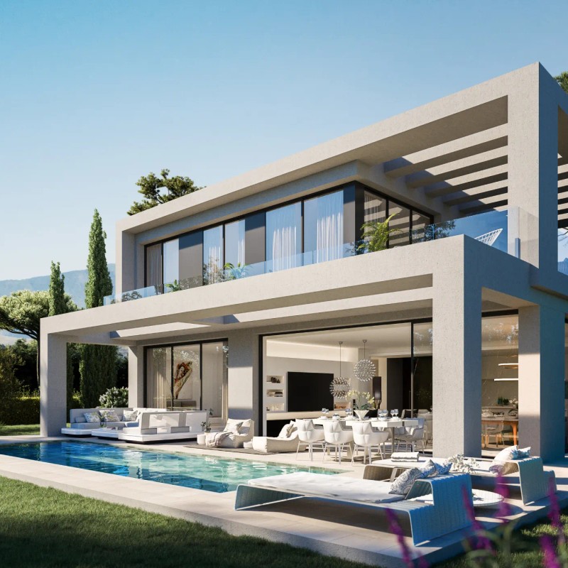 Nowoczesna willa z panoramicznymi widokami