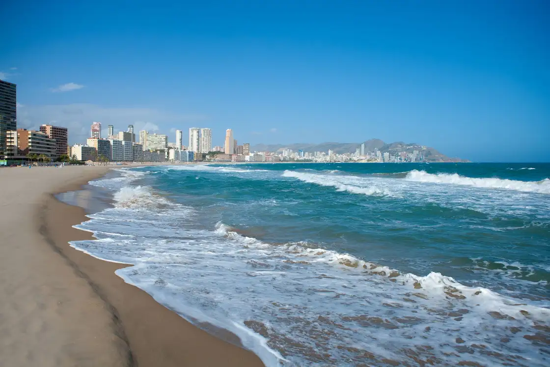 Benidorm Alicante Beach Buildings Mediterranean