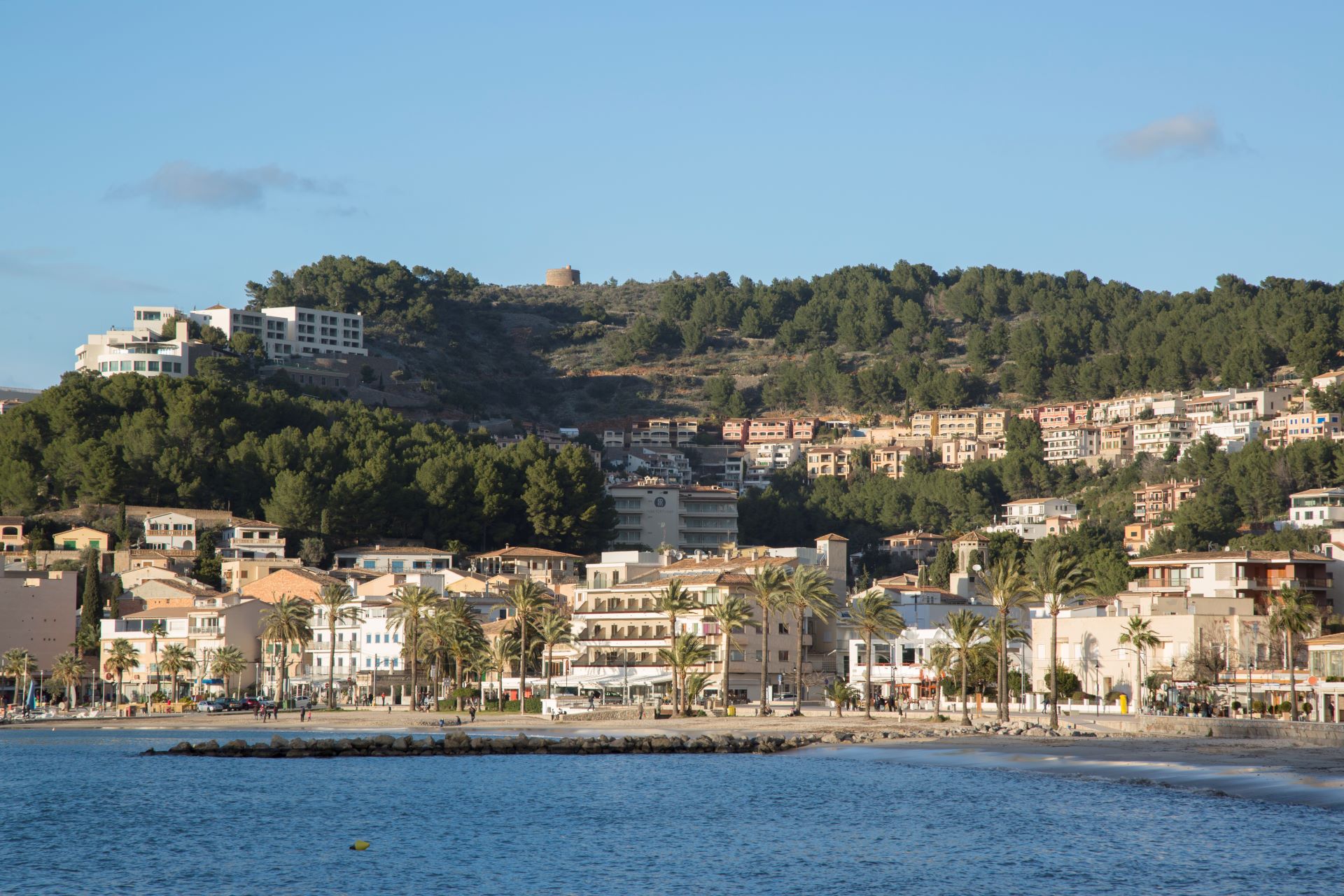 View Soller Port Majorca Spain