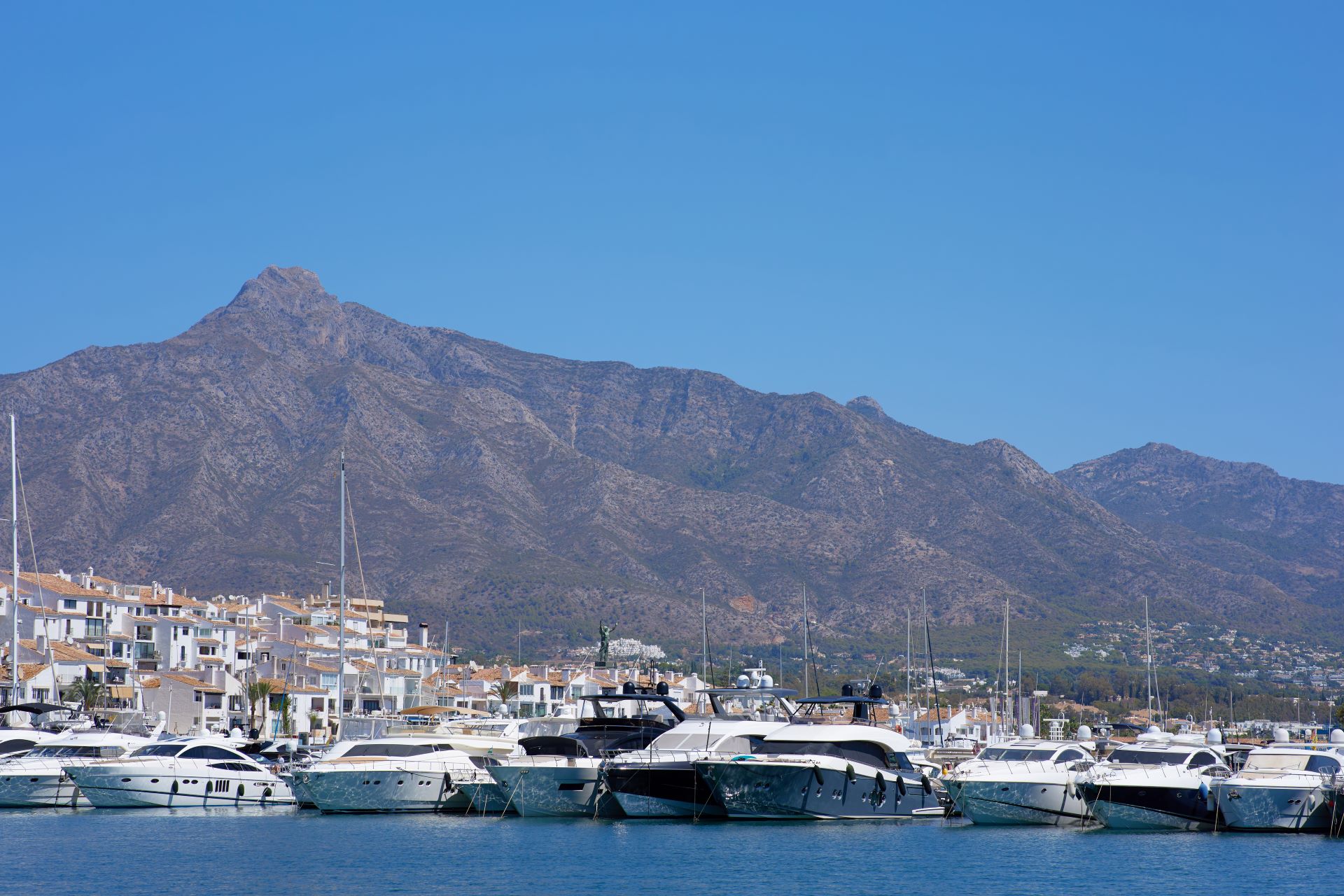 View Port Marbella Andalusia Spain