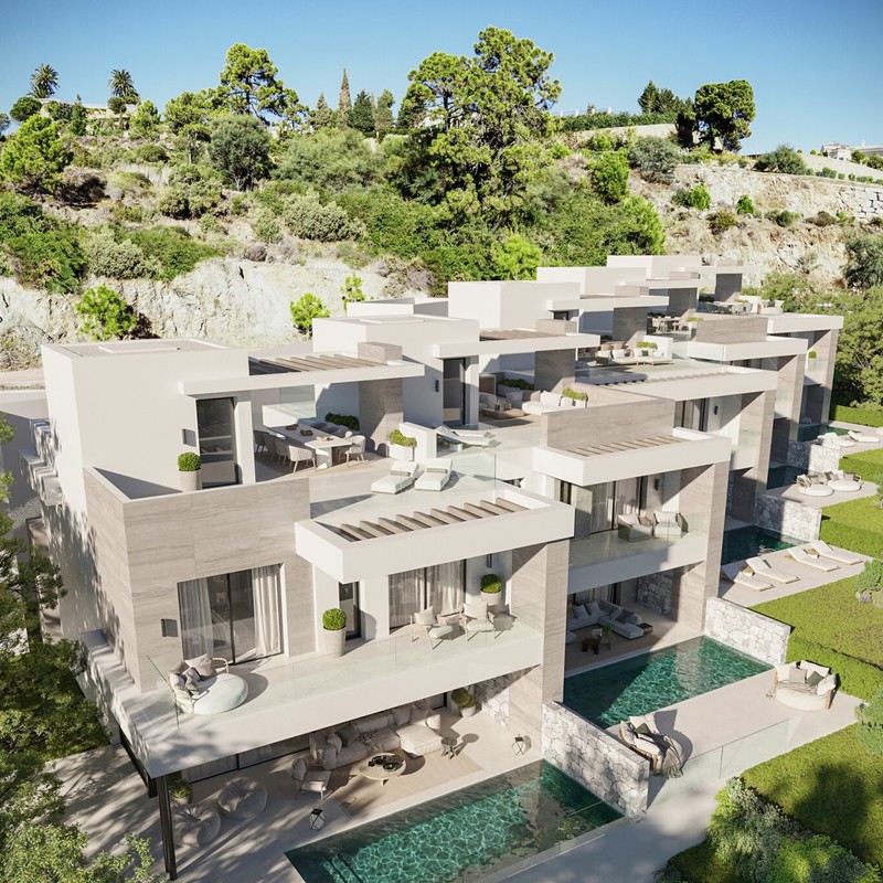 Nowoczesna rezydencja premium z widokiem na morze i dolinę golfową