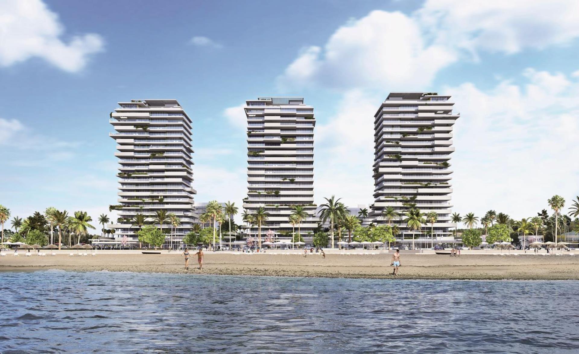 Spektakularny apartament z widokiem na morze w tętniącej życiem Maladze