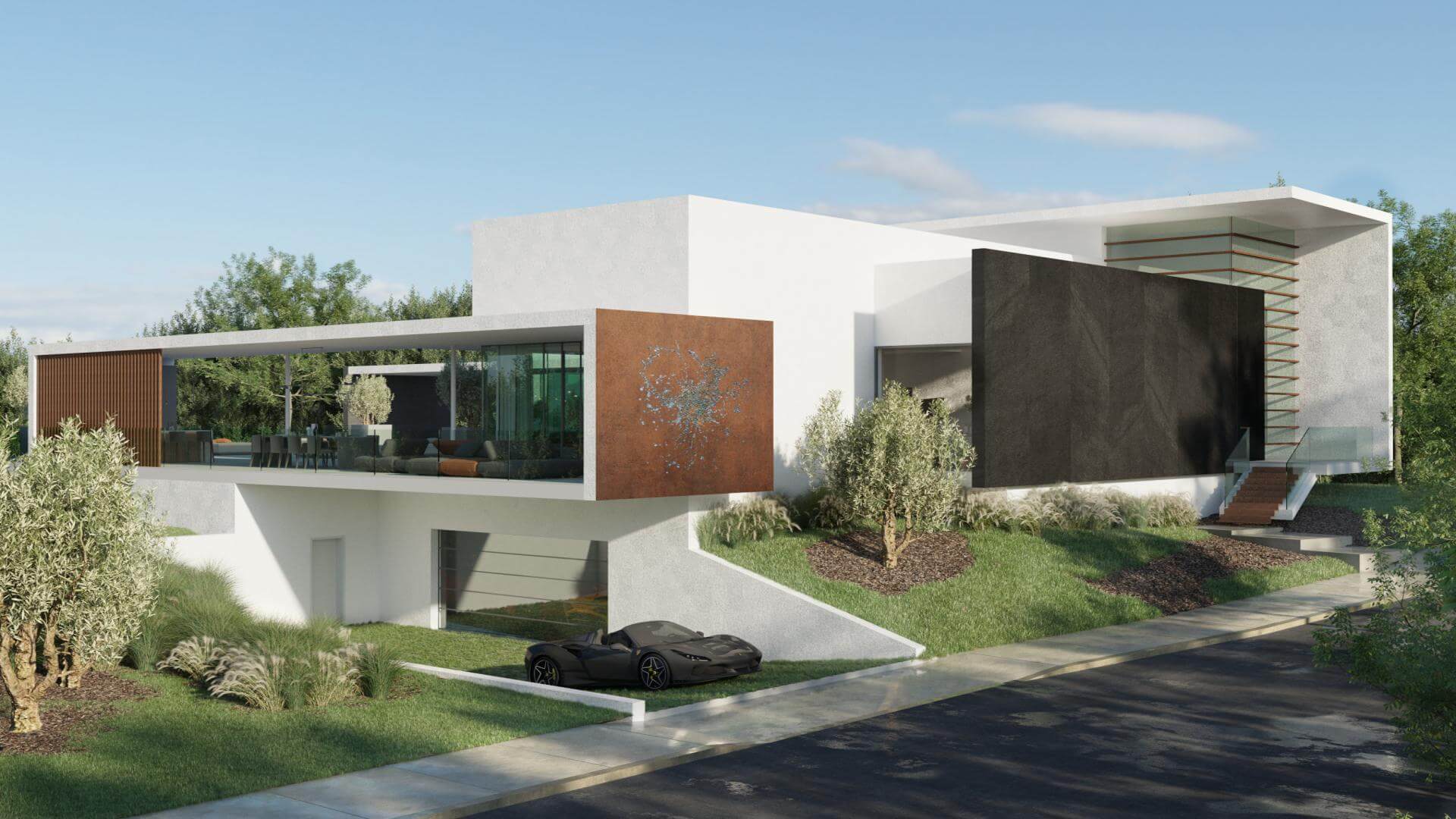 Zachwycające połączenie designu i natury z imponującymi widokami na zatokę Fuengirola