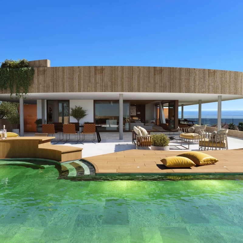 Innowacyjne apartamenty z widokami na rozległe Morze Śródziemne